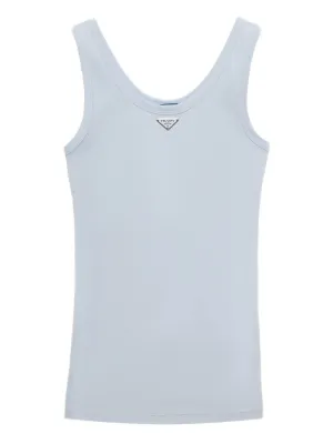 Saint Laurent リブニット タンクトップ 通販 - FARFETCH
