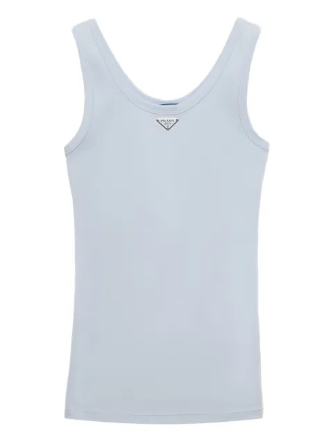 Prada top de tejido jersey