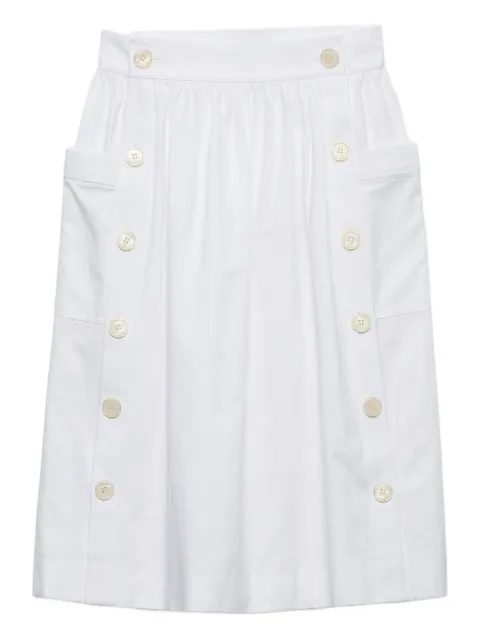 Prada gabardine skirt