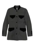 LIBEROWE single-breasted blazer - Grey