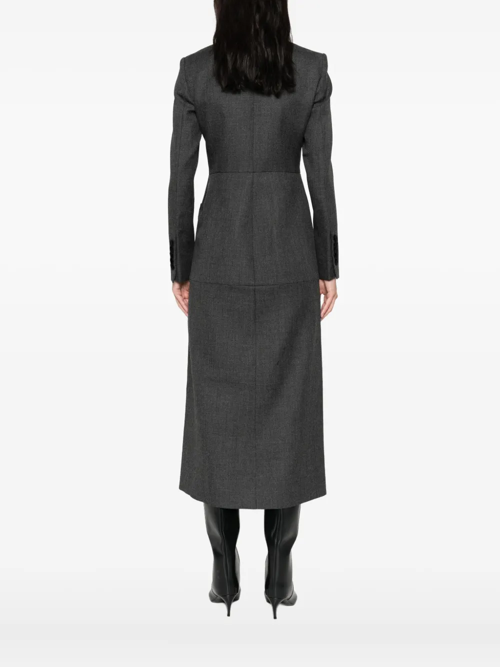 Liberowe Single-breasted Coat In Gray