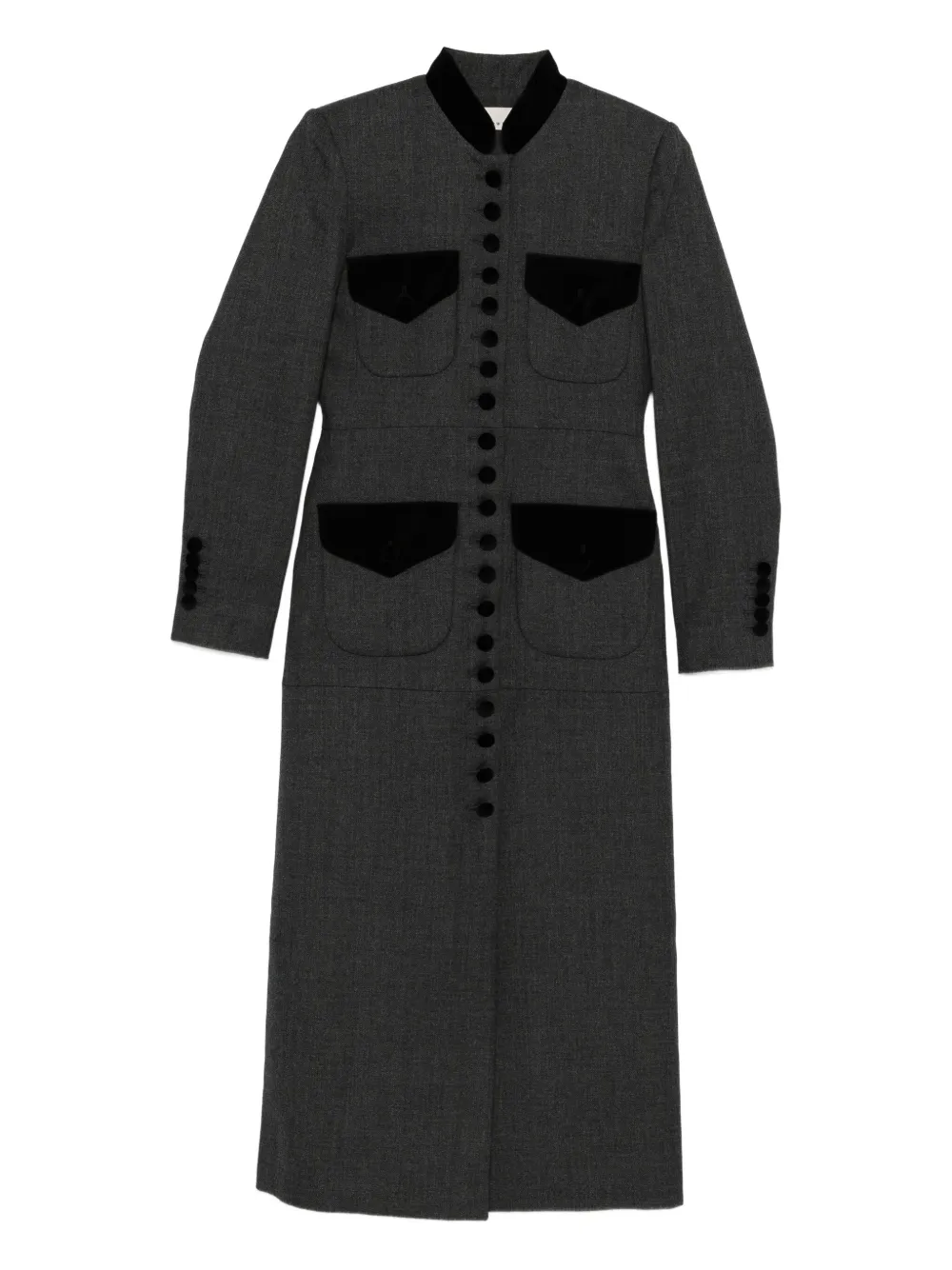 LIBEROWE single-breasted coat | Grey | Image 1