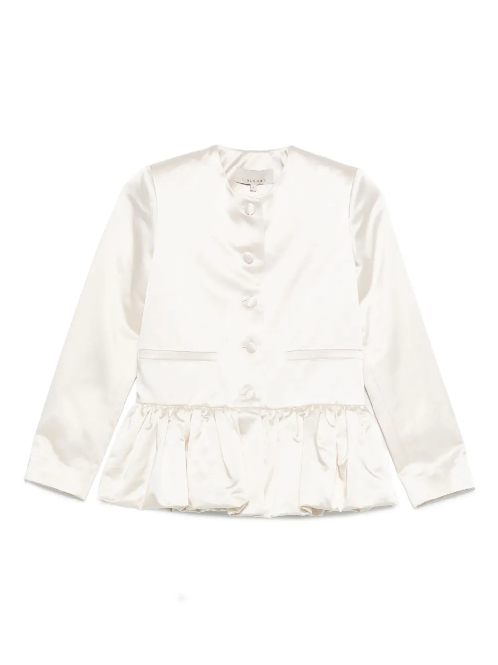 peplum fitted jacket