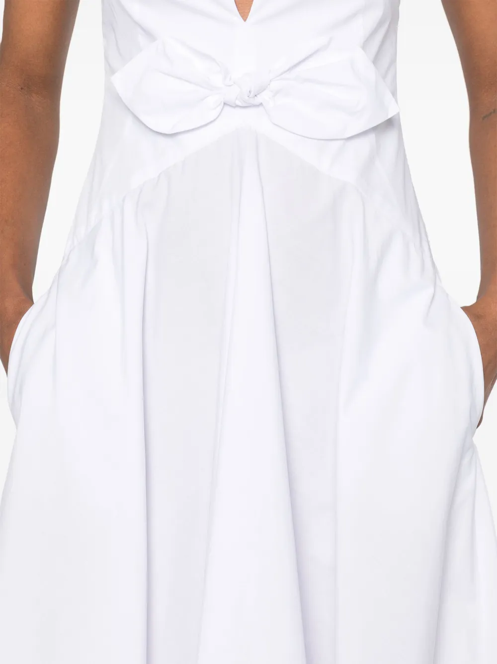 Nº21 bow-embellished midi dress