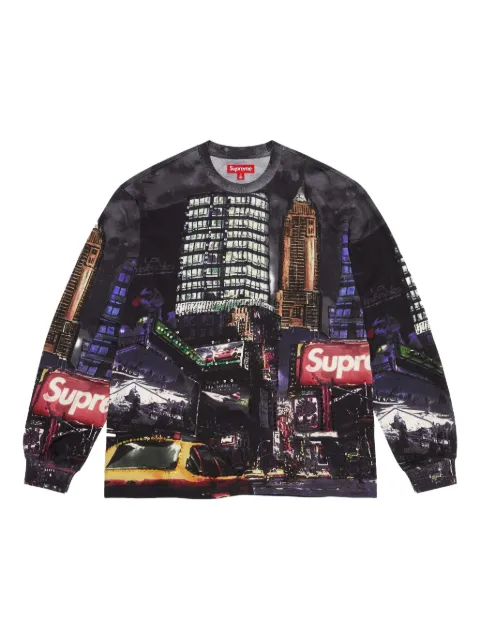 Supreme top Skyline Sequin Black