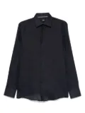 BOSS linen shirt - Blue