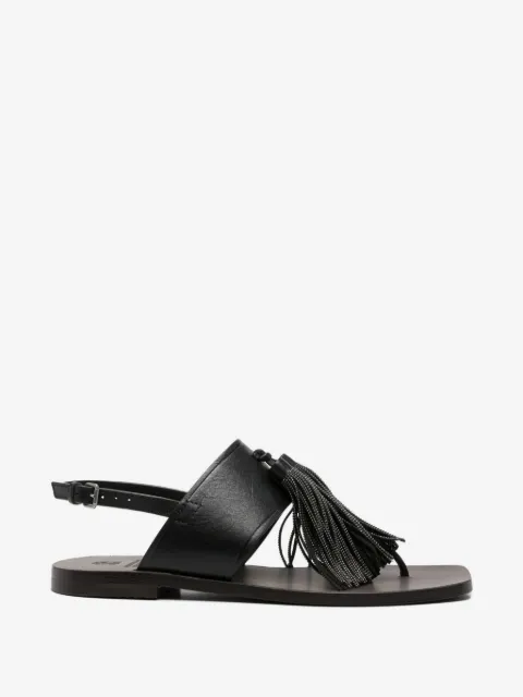 Brunello Cucinelli tassel-detail sandals