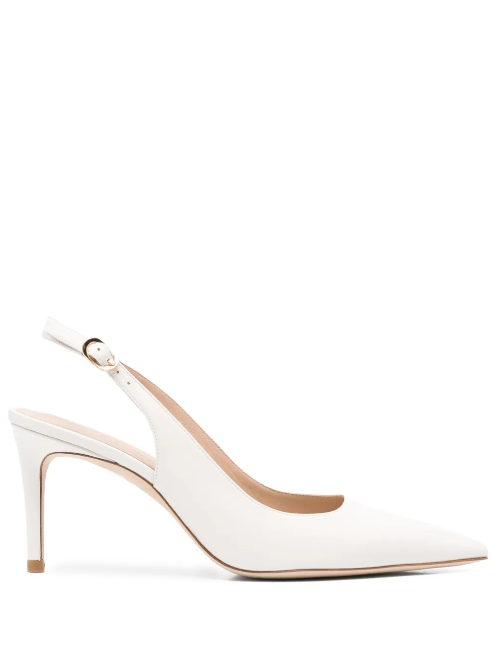 Stuart Weitzman 75mm Stuart Power pumps Wit