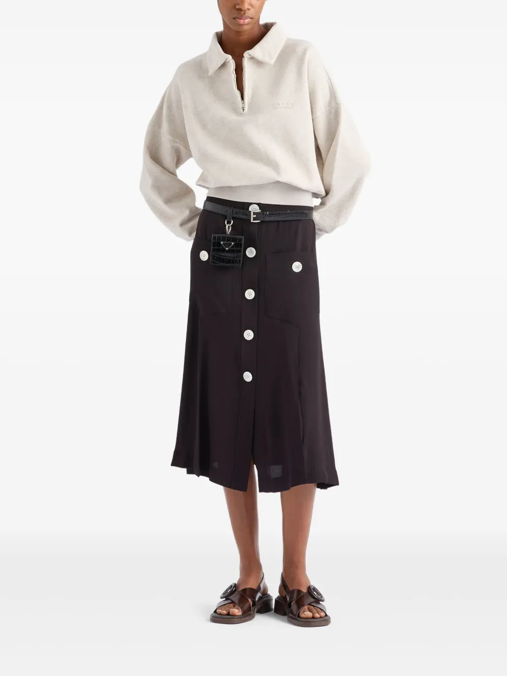 Prada satin skirt | A-Line Skirts | Image 2
