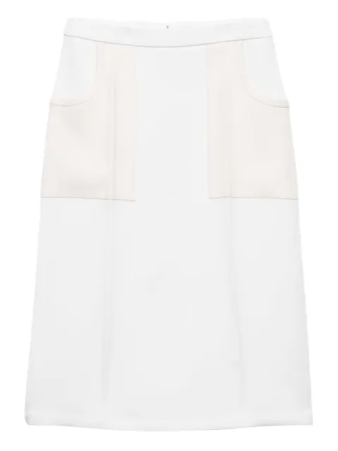 Prada sablé skirt