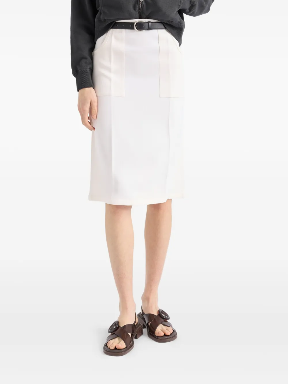 Prada Sablé rok Wit