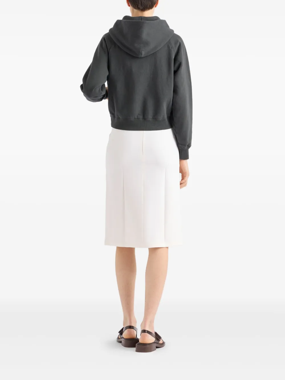 Prada Sablé rok Wit