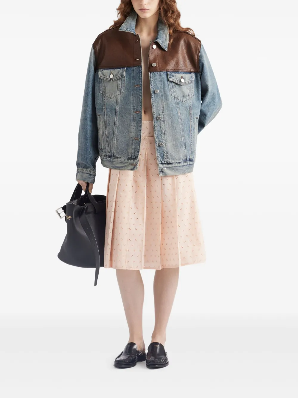 Prada Kanten rok - Roze