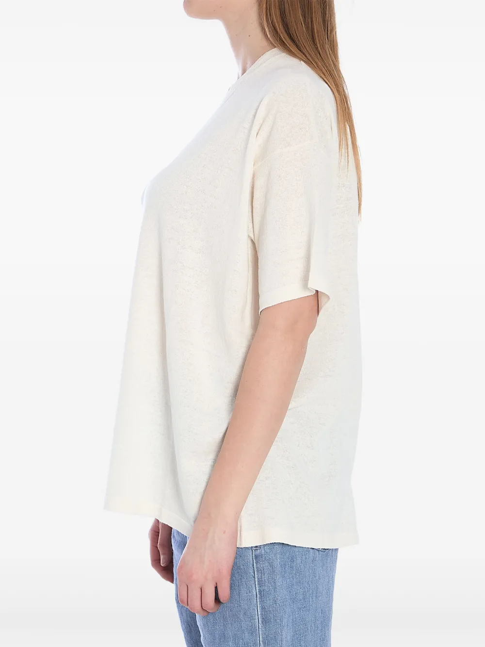 The Row Jockton T-shirt Wit