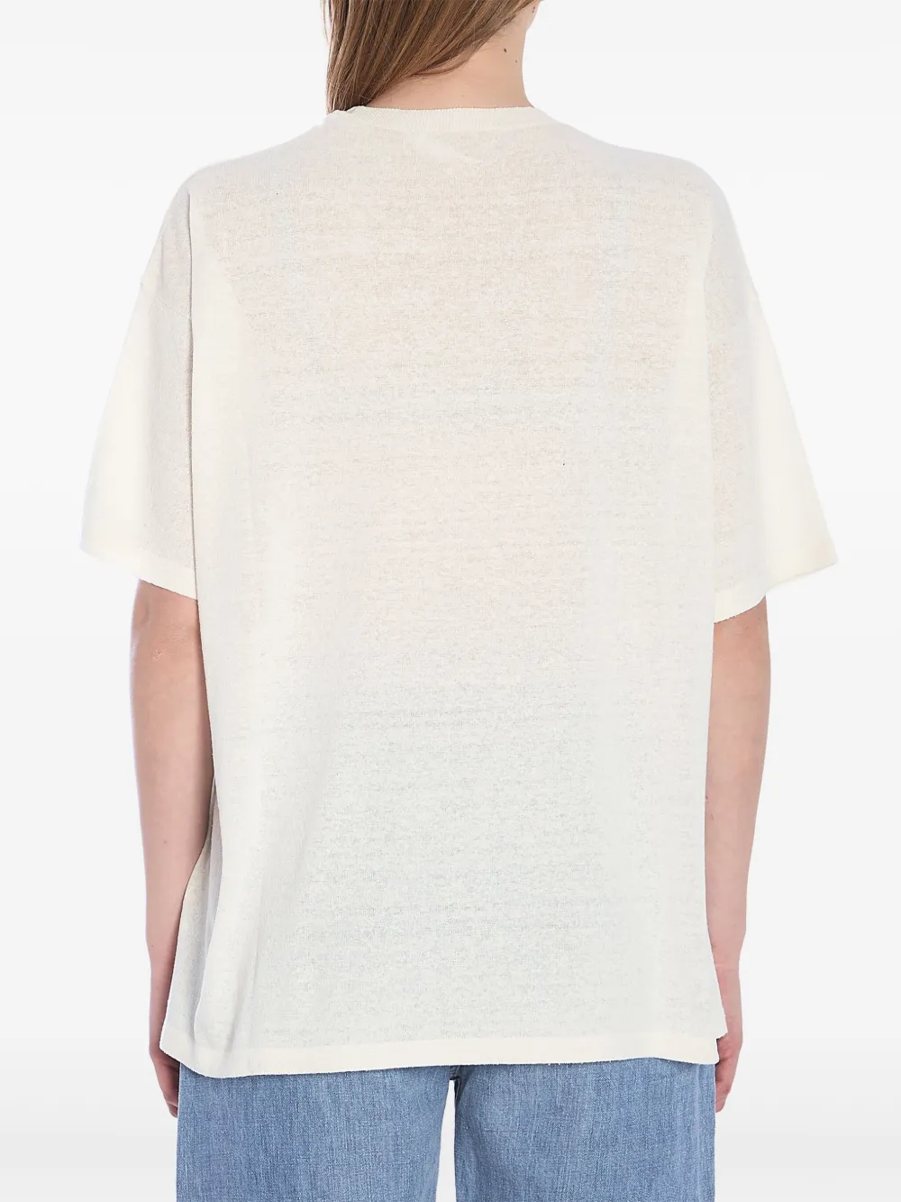 The Row Jockton T-shirt Wit