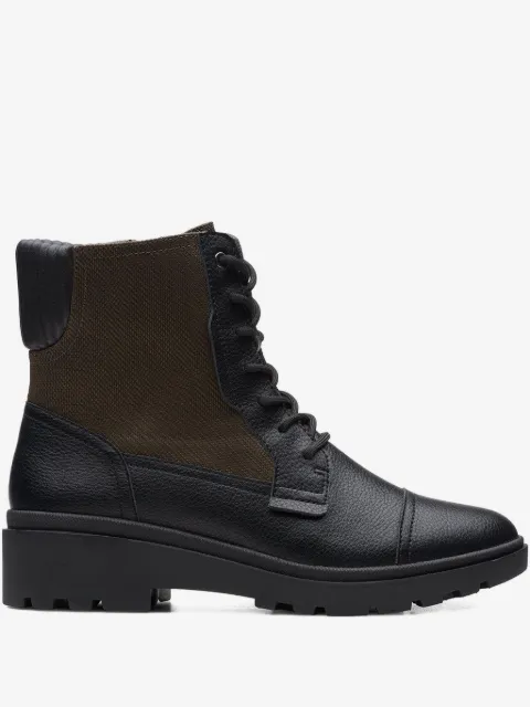 Clarks Calla Charm lace-up boots