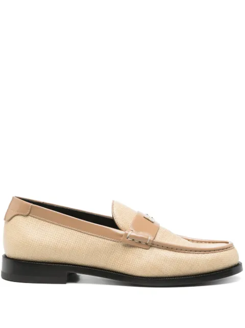 Victoria Beckham logo-plaque loafers