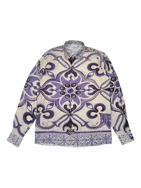 Family First floral-print shirt