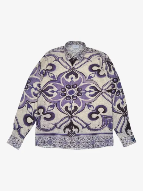 Family First floral-print shirt