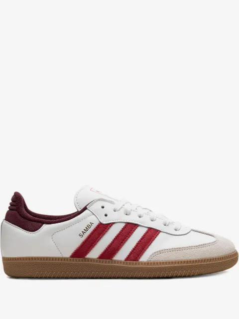 adidas Samba OG "Core White/Better Scarlet/Shadow Red" sneakers