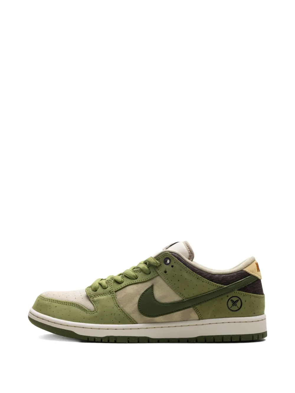 Nike x Yuto Horigome Dunk Low "Asparagus Legion Green Light Khaki Dark Loden Sesame Burnt Sienna" sneakers