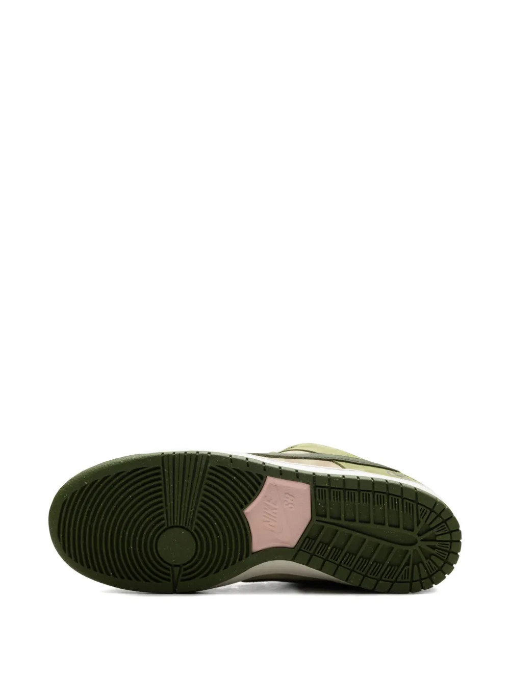 Nike x Yuto Horigome Dunk Low "Asparagus Legion Green Light Khaki Dark Loden Sesame Burnt Sienna" sneakers