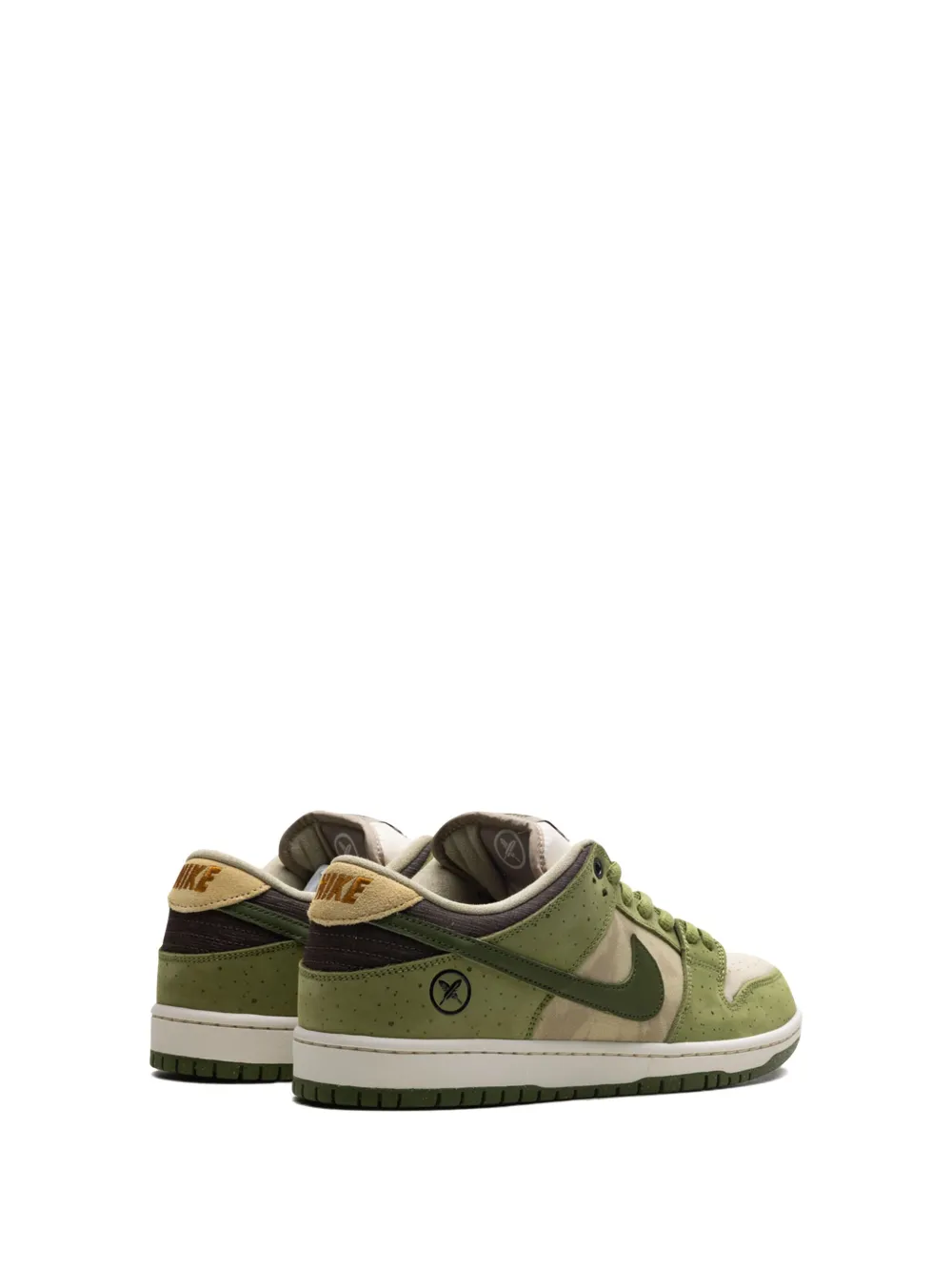 Nike x Yuto Horigome Dunk Low "Asparagus Legion Green Light Khaki Dark Loden Sesame Burnt Sienna" sneakers