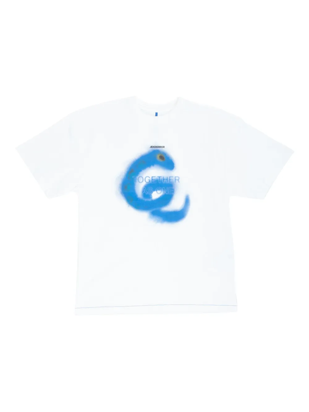 Ader Error snake-print T-shirt | White | Image 1
