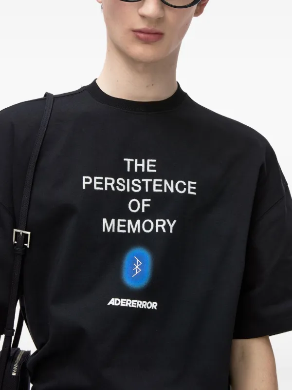 ADER ERROR / Tシャツ/--/コットン/BLK/BKKFWHT03BK// Ader Error コットン Tシャツ | ブラック | FARFETCH JP