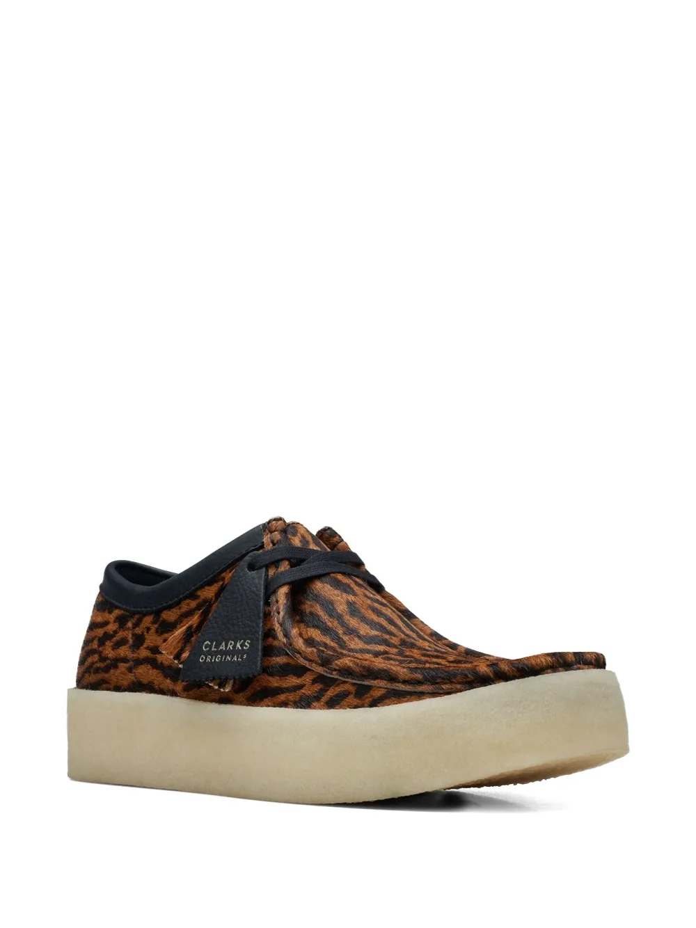 Clarks Wallabee Cup Tortoiseshell boots - Bruin