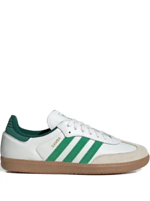 adidas gazelle silver green womens Samba Blanco Verde – ROOZE