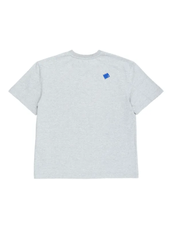 ADER ERROR Tシャツ S Ader Error logo-patch T-shirt | Grey | FARFETCH SG
