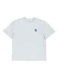 Ader Error logo-patch T-shirt - Grey