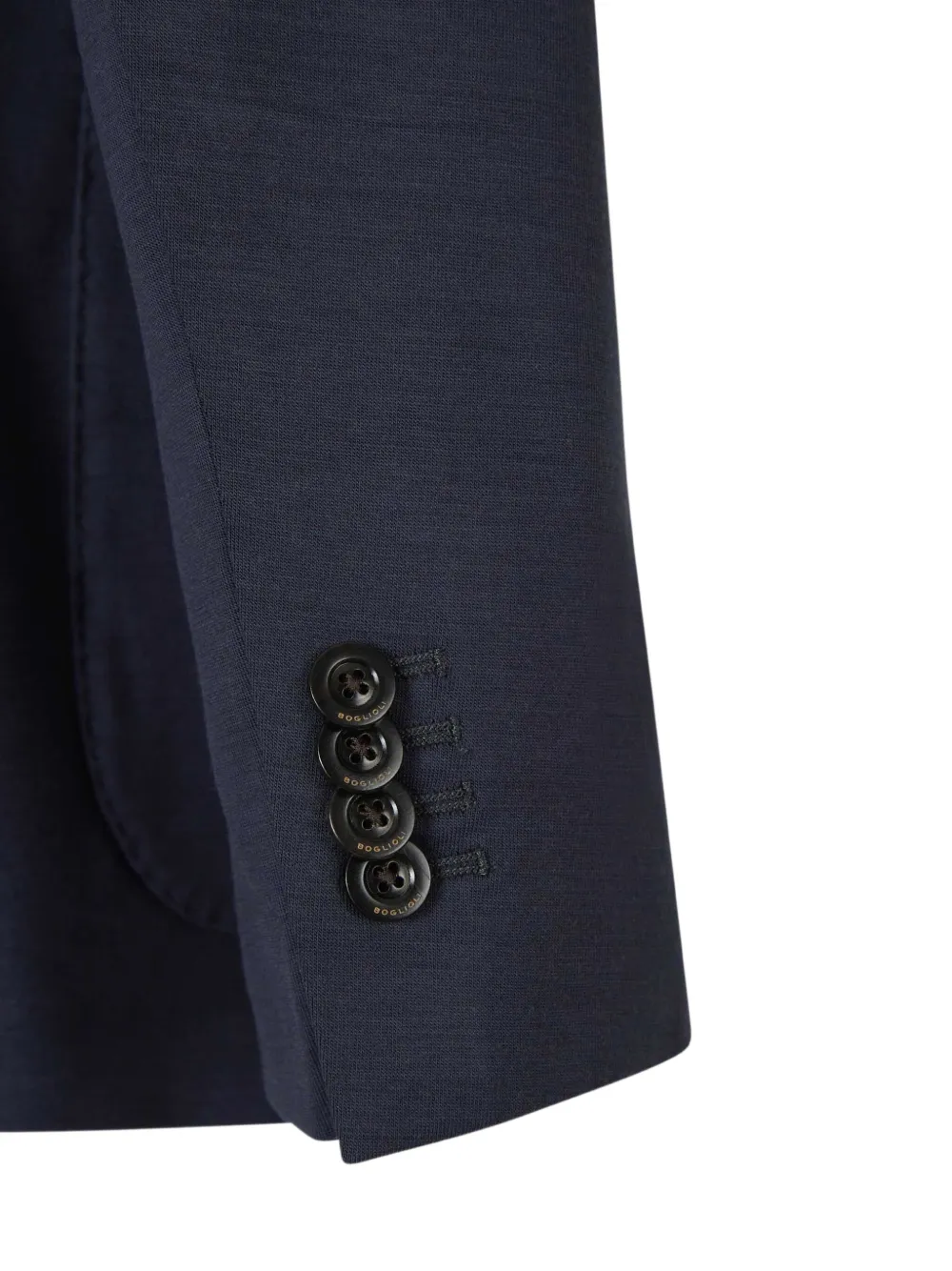 Boglioli Gebreide blazer Blauw