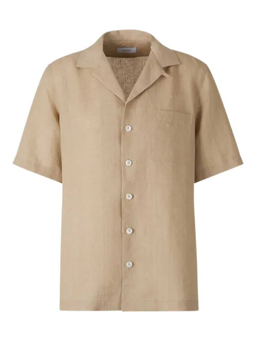 Chemise boutonnée à manches courtes - Lardini - Modalova