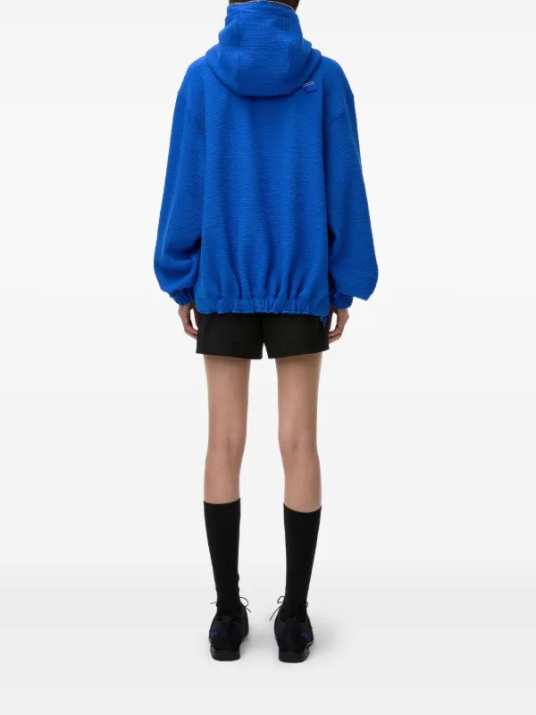 Ader Error Realce Hoodie | Blue | FARFETCH HK