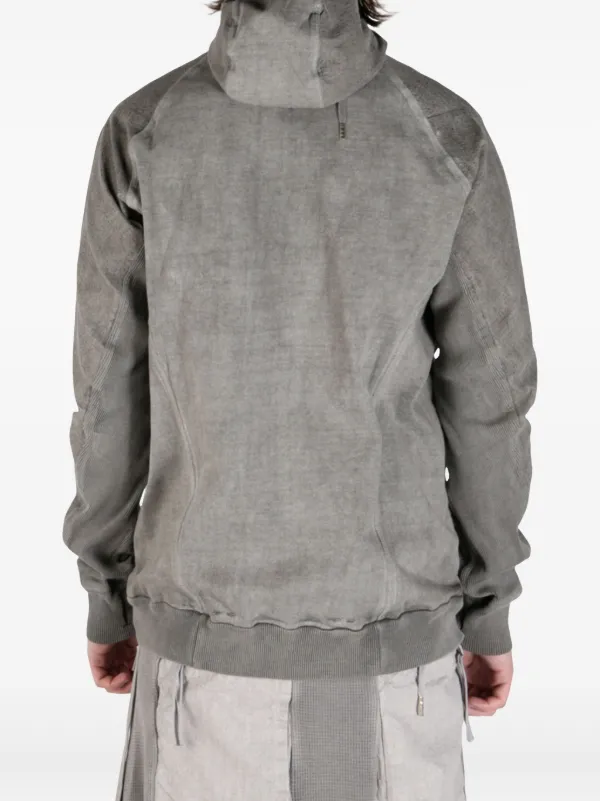 Boris Bidjan Saberi Hybrid Zipper2 Jacket | Grey | FARFETCH
