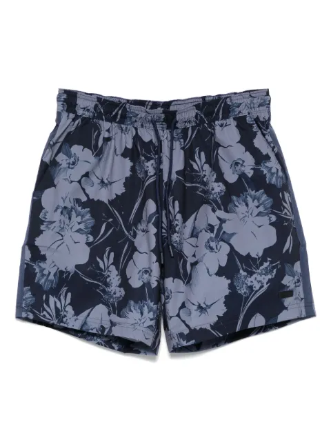 BOSS floral-print swim shorts