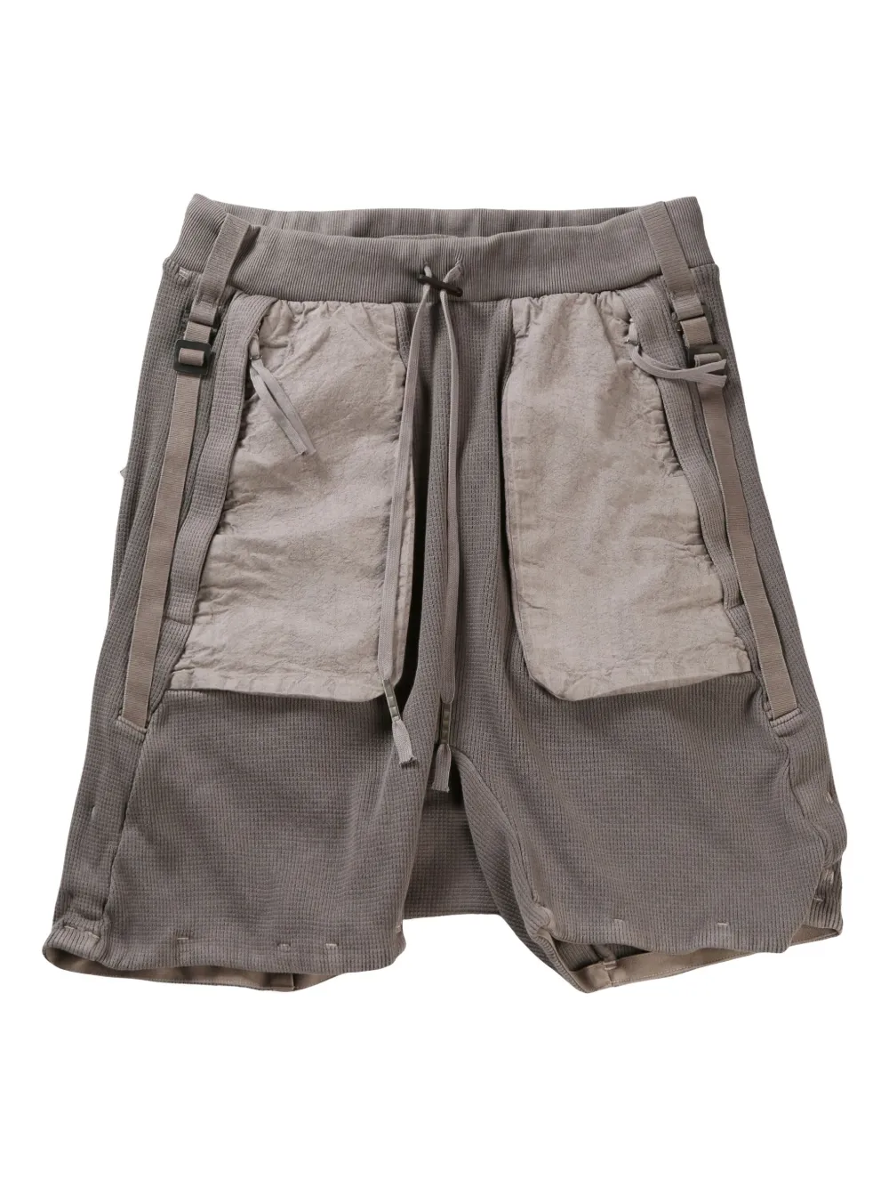 Boris Bidjan Saberi Layered Shorts In Grey