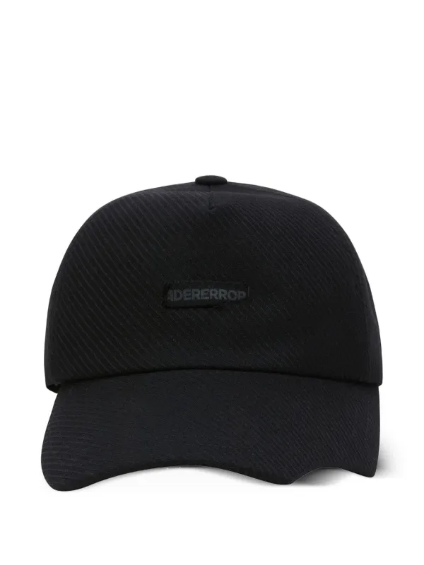 Ader Error logo-print Cap | Black | FARFETCH