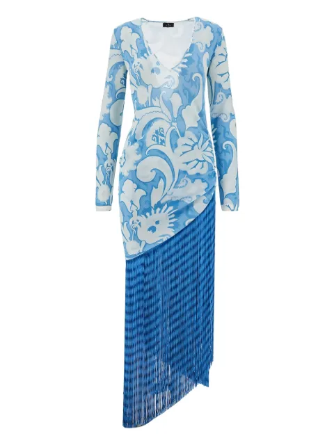 ETRO فستان برقبة V
