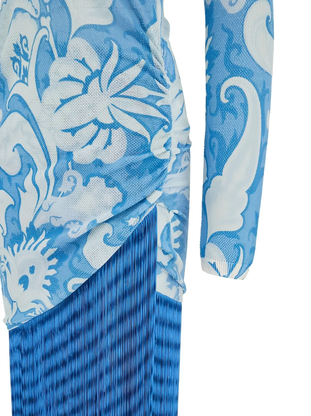 ETRO Jurk met V-hals Blauw