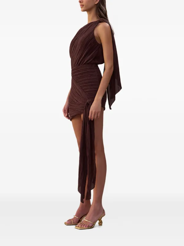 ワンピース CULT GAIA Woman Dress Brown KD3326YN2051 908 Cult Gaia Wonder Dress | Brown | FARFETCH