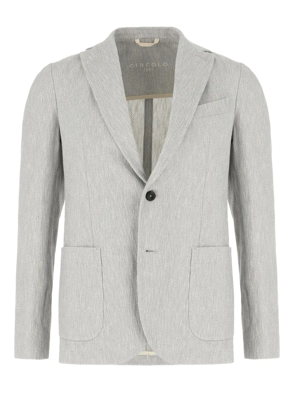 Circolo 1901 Blazer met textuur Grijs