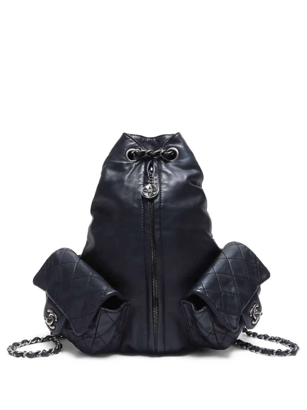 CHANEL Pre-Owned 2013 CC turn-lock backpack | Black | Image 1