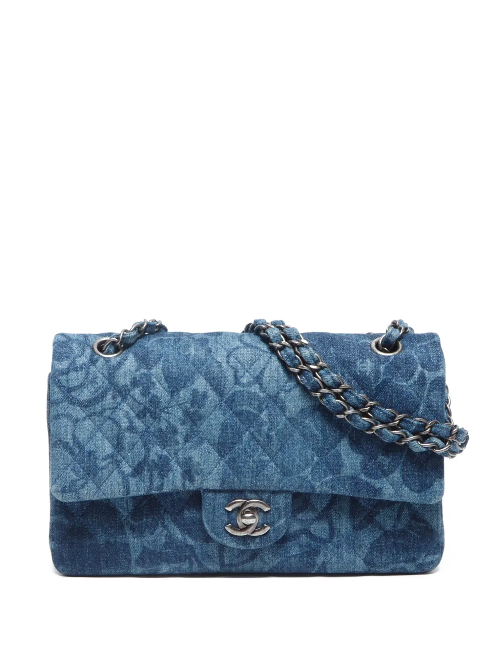 CHANEL Pre-Owned 2016 クラシック フラップ ショルダーバッグ - ブルー CHANEL Pre-Owned 2016 クラシック フラップ ショルダーバッグ - ブルー