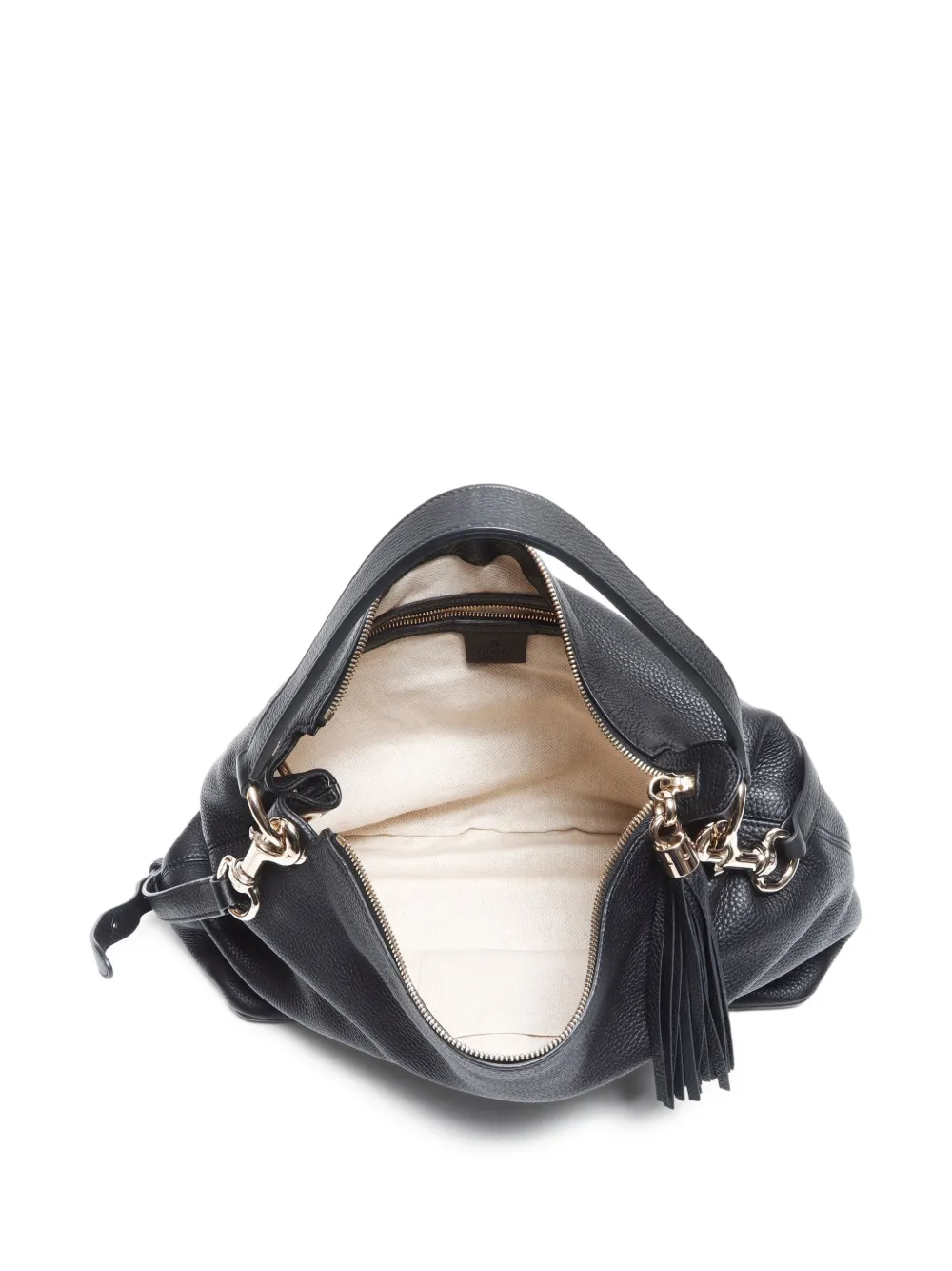 Pre-owned Gucci 2010-2024 Soho Shoulder Bag In Black