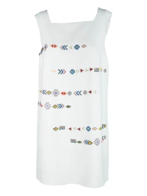 Ermanno Scervino vestido sin mangas bordado
