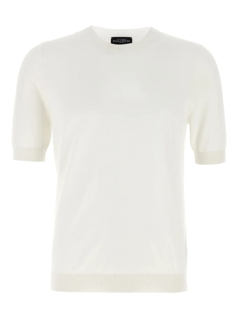 Ballantyne cotton T-shirt Wit