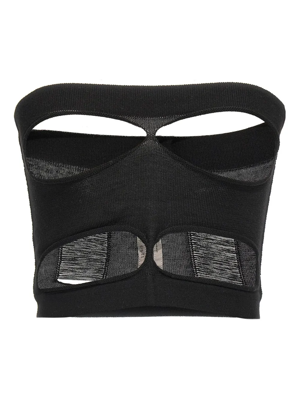 Rick Owens Tanja bandeau top | Black | Image 1